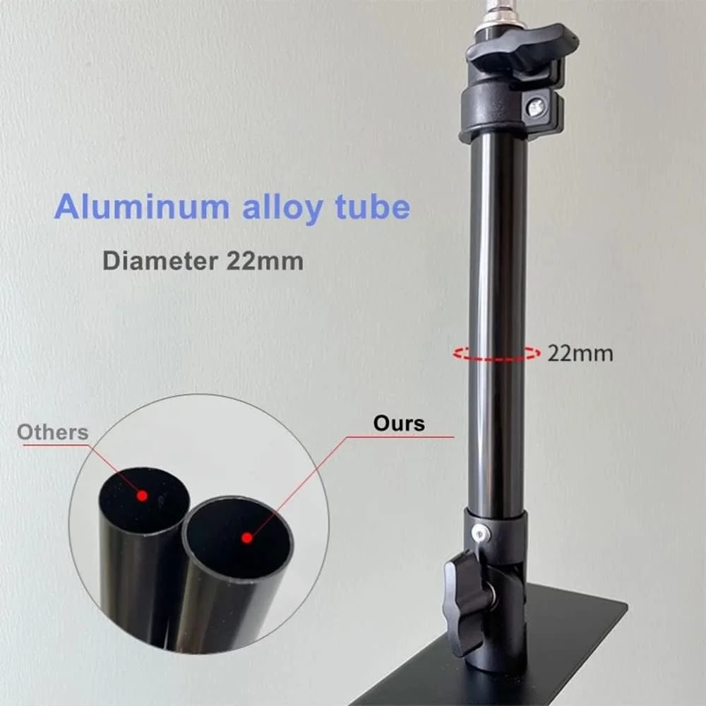 پایه پروژکتور تخت خواب و مبل، نصب نامرئی، نگهدارنده فلزی پروژکتور با قابلیت تنظیم چند زاویه، سازگار با XGIMI h2 / XGIMI H3، Nebula، VANKYO، پروژکتور اپسون
