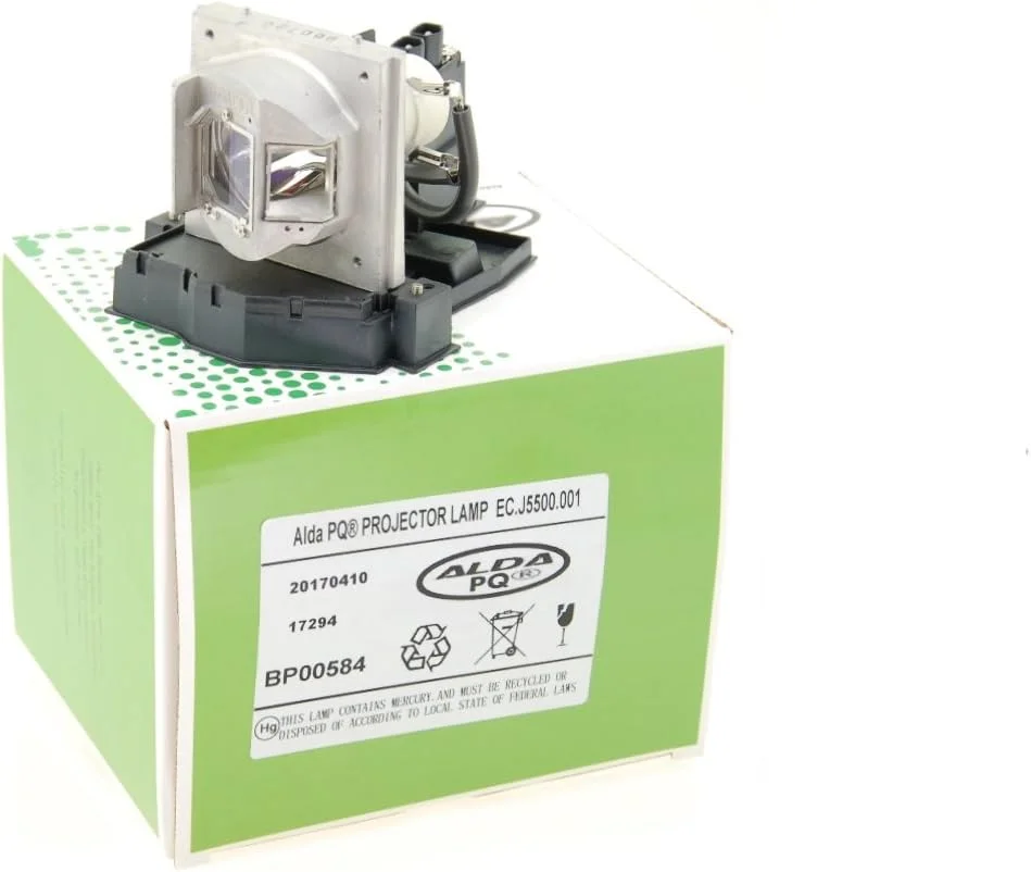 لامپ پروژکتور ممتاز آلدا PQ سازگار با پروژکتورهای Acer P5270, P5280, P5370, P5370W, EC.J5500.001, EC.J6200.001، لامپ با محفظه