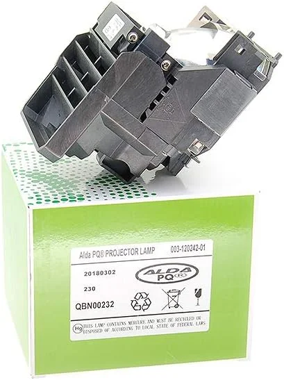 لامپ پروژکتور ممتاز آلدا PQ سازگار با 610-330-7329, 6103307329, POA-LMP105 برای پروژکتورهای SANYO PLC-XT20, PLC-XT20L, PLC-XT21, PLC-XT25، لامپ به همراه ماژول