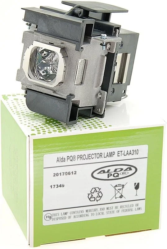 لامپ پروژکتور آلدا PQ Premium سازگار با پروژکتورهای PANASONIC PT-AE7000, PT-AE7000U, PT-AT5000, PT-AT5000E, PT-HZ900C, ET-LAA310، لامپ با محفظه