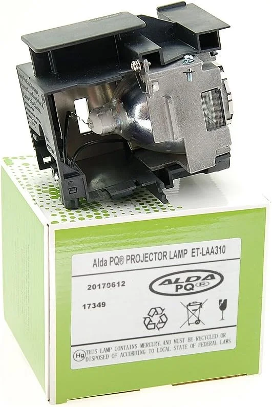 لامپ پروژکتور آلدا PQ Premium سازگار با پروژکتورهای PANASONIC PT-AE7000, PT-AE7000U, PT-AT5000, PT-AT5000E, PT-HZ900C, ET-LAA310، لامپ با محفظه