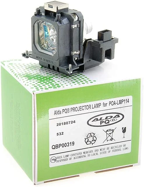 لامپ پروژکتور آلدا PQ-Premium برای پروژکتورهای SANYO PLV-Z800، لامپ با محفظه