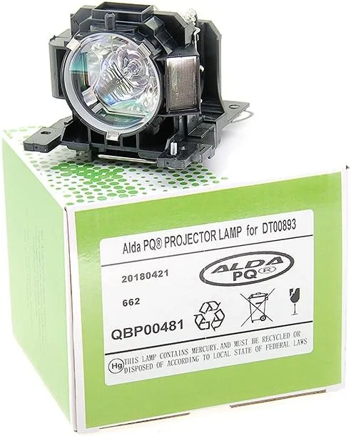لامپ پروژکتور ممتاز Alda PQ برای پروژکتورهای HITACHI ED-A101، لامپ با محفظه