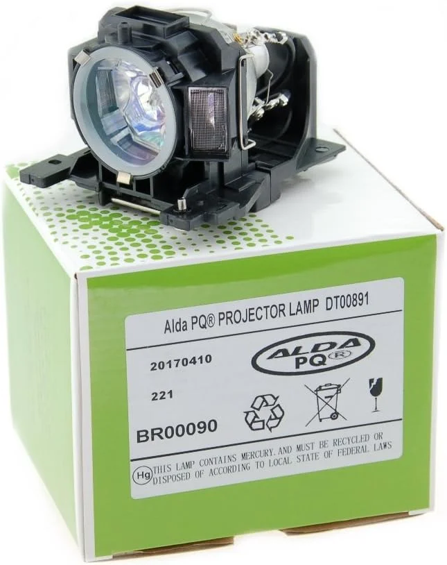 لامپ پروژکتور آلدا PQ - پریمیوم برای پروژکتورهای HITACHI ED-A100، لامپ با محفظه