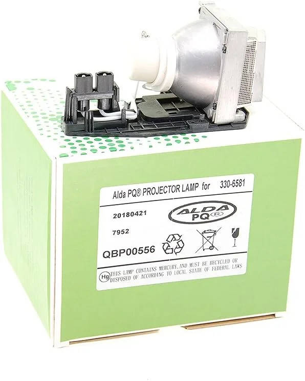 لامپ پروژکتور آلدا PQ-Premium برای پروژکتورهای DELL 1610HD، لامپ با محفظه
