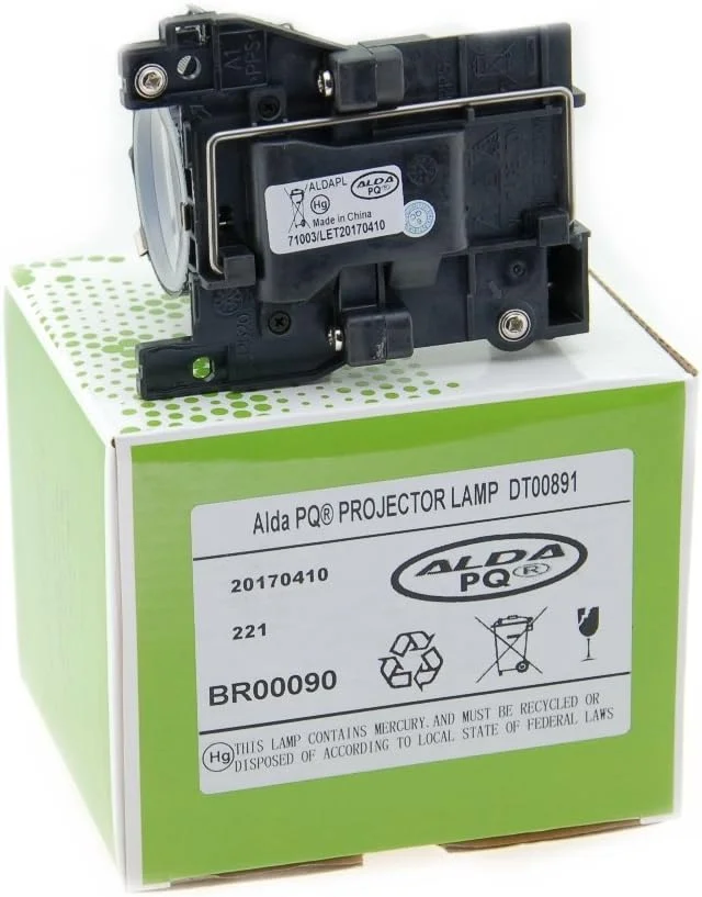 لامپ پروژکتور آلدا PQ - پریمیوم برای پروژکتورهای HITACHI ED-A100، لامپ با محفظه