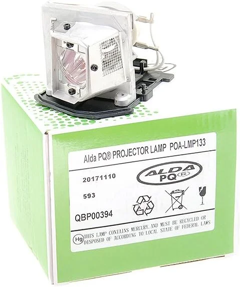 لامپ جایگزین پروژکتور ممتاز Alda PQ برای پروژکتور OPTOMA DS211 همراه با محفظه