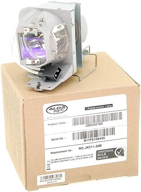 لامپ پروژکتور سازگار با ایسر MC.JK211.00B, H6517BD, H6517ST، همراه با محفظه