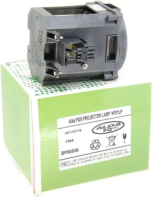 لامپ پروژکتور جایگزین ممتاز آلدا PQ سازگار با NP21LP 60003224 برای پروژکتورهای NEC NP-PA500U, NP-PA500X, NP-PA5520W, NP-PA600X, PA500U, PA550W, PA600X، لامپ با محفظه لامپ پروژکتور جایگزین ممتاز آلدا PQ سازگار با NP21LP 60003224 برای پروژکتورهای NEC NP-PA500U, NP-PA500X, NP-PA5520W, NP-PA600X, PA500U, PA550W, PA600X، لامپ با محفظه