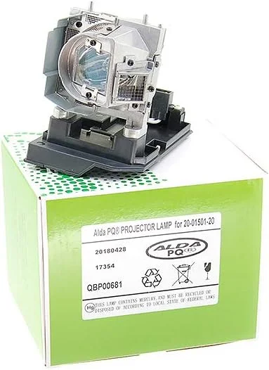 لامپ پروژکتور جایگزین ممتاز آلدا PQ برای پروژکتور SMARTBOARD UF75W همراه با محفظه