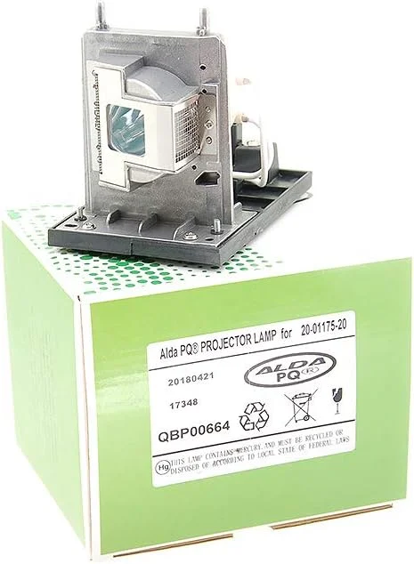 لامپ پروژکتور ممتاز آلدا PQ / لامپ جایگزین برای پروژکتورهای SMARTBOARD UX60، لامپ با محفظه