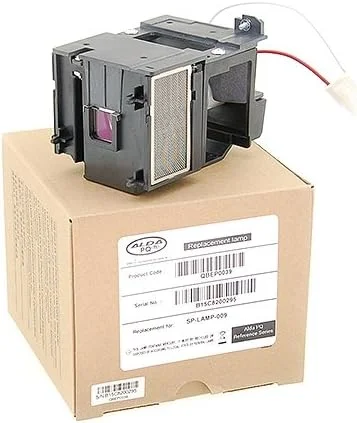 لامپ جایگزین SP-LAMP-009, TLP-LMT10 برای پروژکتورهای INFOCUS C109, LPX1, LPX1A, SCREENPLAY 4800, SP4800، لامپ پروژکتور با محفظه