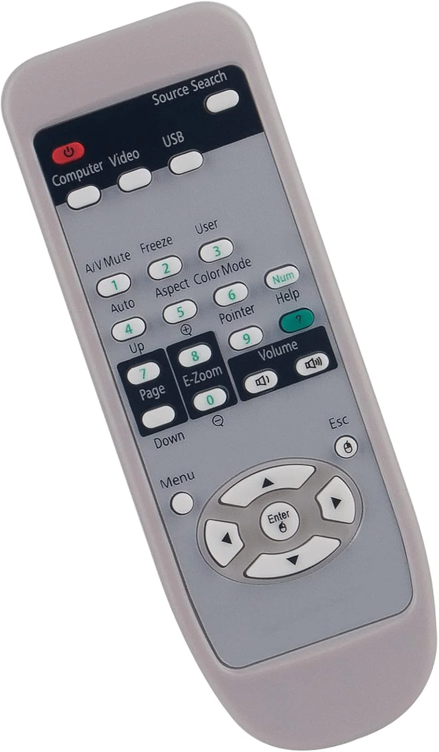 ریموت کنترل جایگزین Allimity 1515069 151506800 مناسب برای پروژکتور اپسون EMP-7900 EMP-7950 EMP-830 EMP-835 EMP-7800 EMP-7850 EMP-1830 EMP-1815 EMP-8300