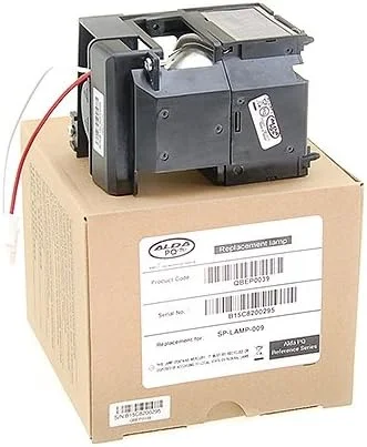 لامپ جایگزین SP-LAMP-009, TLP-LMT10 برای پروژکتورهای INFOCUS C109, LPX1, LPX1A, SCREENPLAY 4800, SP4800، لامپ پروژکتور با محفظه