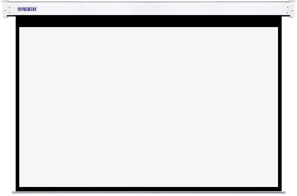 پرده نمایش پروژکتور برقی 120 اینچی Anbang با نسبت تصویر 4:3، سفید مات HD، قابل نصب روی دیوار و سقف، کنترل از راه دور، مناسب برای سینمای خانگی، تلویزیون و دفتر کار، ابعاد 244 در 183 سانتی متر