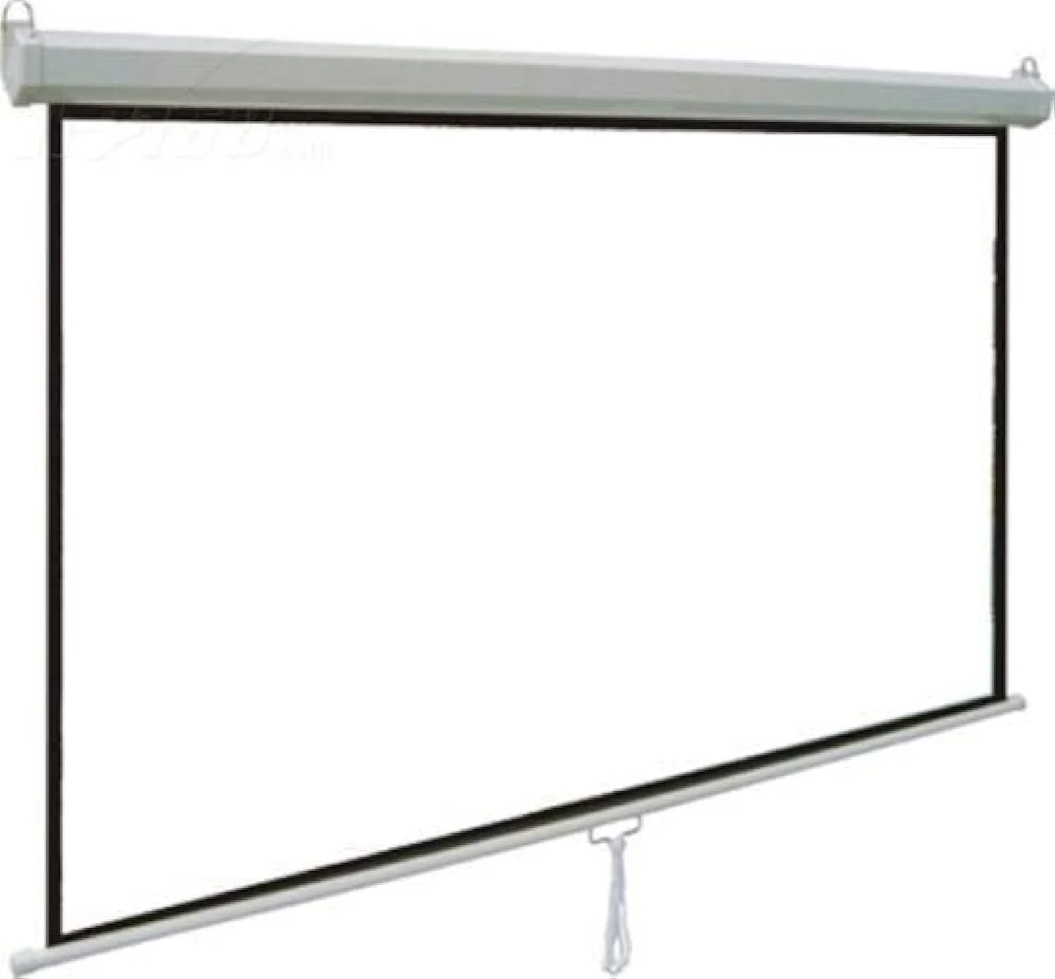 پرده نمایش دستی Anbang، ۱۲۰ اینچ ۴:۳، پرده پروژکتور کشویی دستی با قابلیت پخش 4K / 3D با مکانیزم جمع شدن آهسته، مات سفید با بهره ۱.۲، ۲۴۳x۱۸۲ سانتی متر