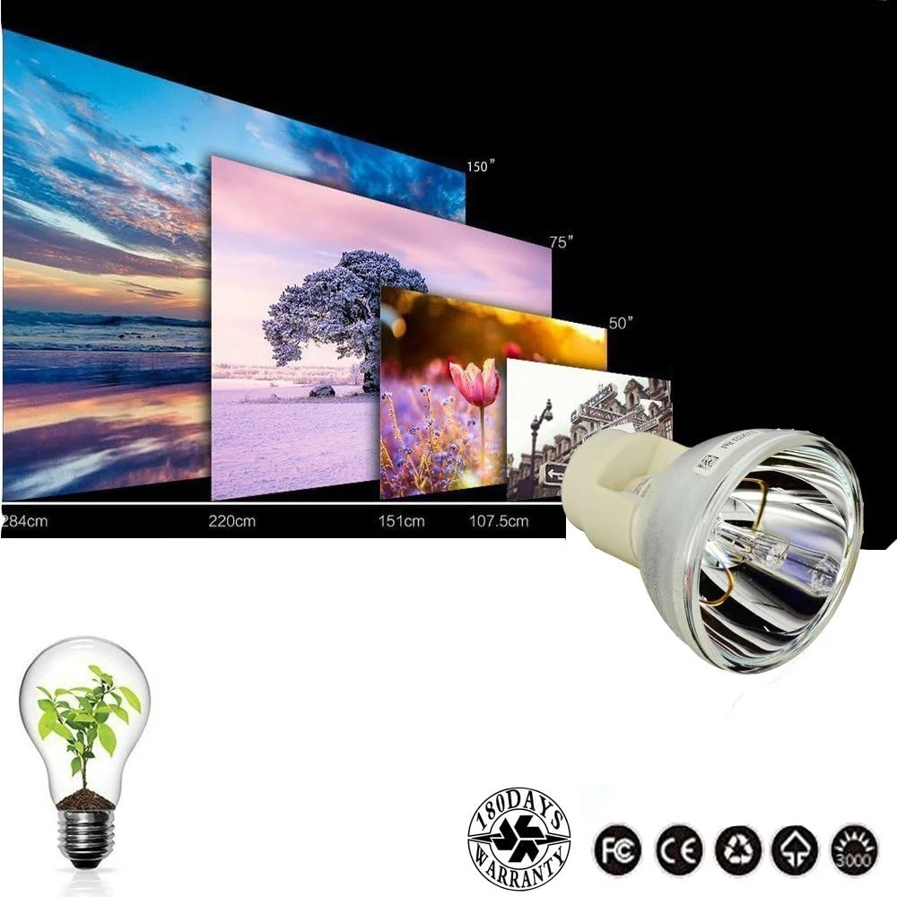 لامپ پروژکتور جایگزین ممتاز AWO AWO 5J.JEE05.001 5J.JCA05.001 مناسب برای بنکیو W1110 W1210ST W2000 HT2050 HT3050 HT2150ST HT4050 DW843UST DX842UST MW831UST MW843UST MX842UST