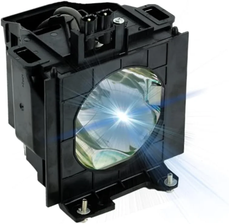 لامپ جایگزین AWO ET-LAD55 / ET-LAD55W با محفظه مناسب برای پروژکتورهای PANASONIC PT-D5500U PT-D5600U PT-L5500 PT-L5600 PT-D5600E PT-DW5000