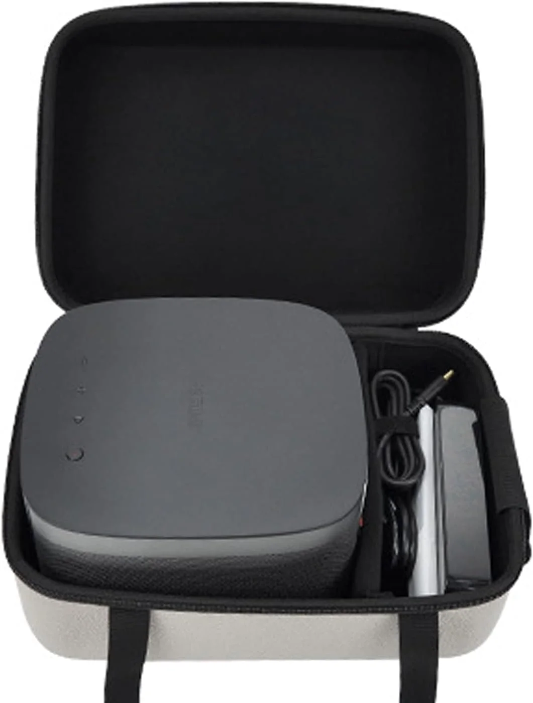 کیف حمل پروژکتور Baomaeyea سازگار با پروژکتورهای Horizon و Xmi Horizon Pro، کیف نگهداری و مسافرتی پروژکتور Xg H2 و Xgi H3S (خاکستری)