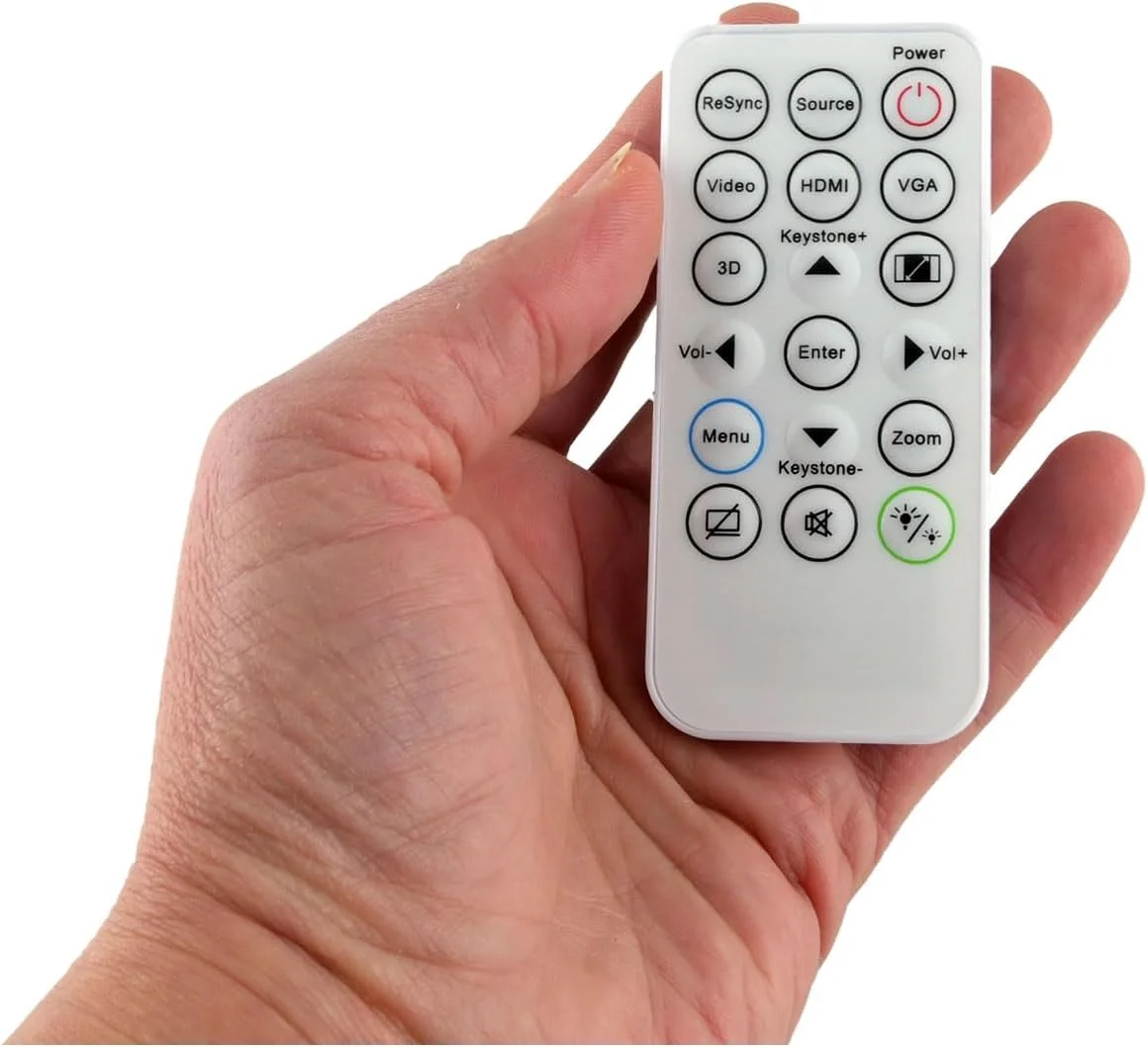 ریموت کنترل ازورانو سازگار با اپتما SP.8VH02GC01 IR29033 برای مدل‌های DAESSGL DAESSGN DAEXSGL DS344 DS346 DW346 DX345 DX346 H112e H182X S310e S315 S316 W310 W312 W316 X312 X315 X316, SUB