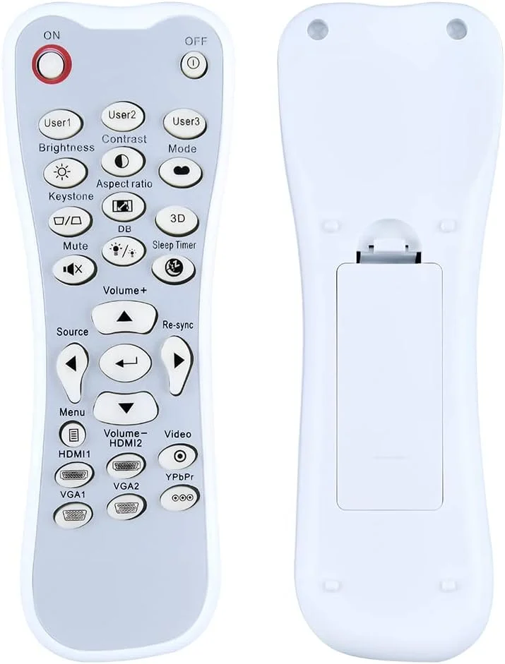 ریموت کنترل جدید سازگار با پروژکتورهای DLP اپتوما مدل GT1080، جایگزین کنترلرهای پروژکتورهای اپتوما HD26 HD-141X HD-143X HD-142X HD-146X GT1080E HD131XE UHD300X، بدون نور پس زمینه