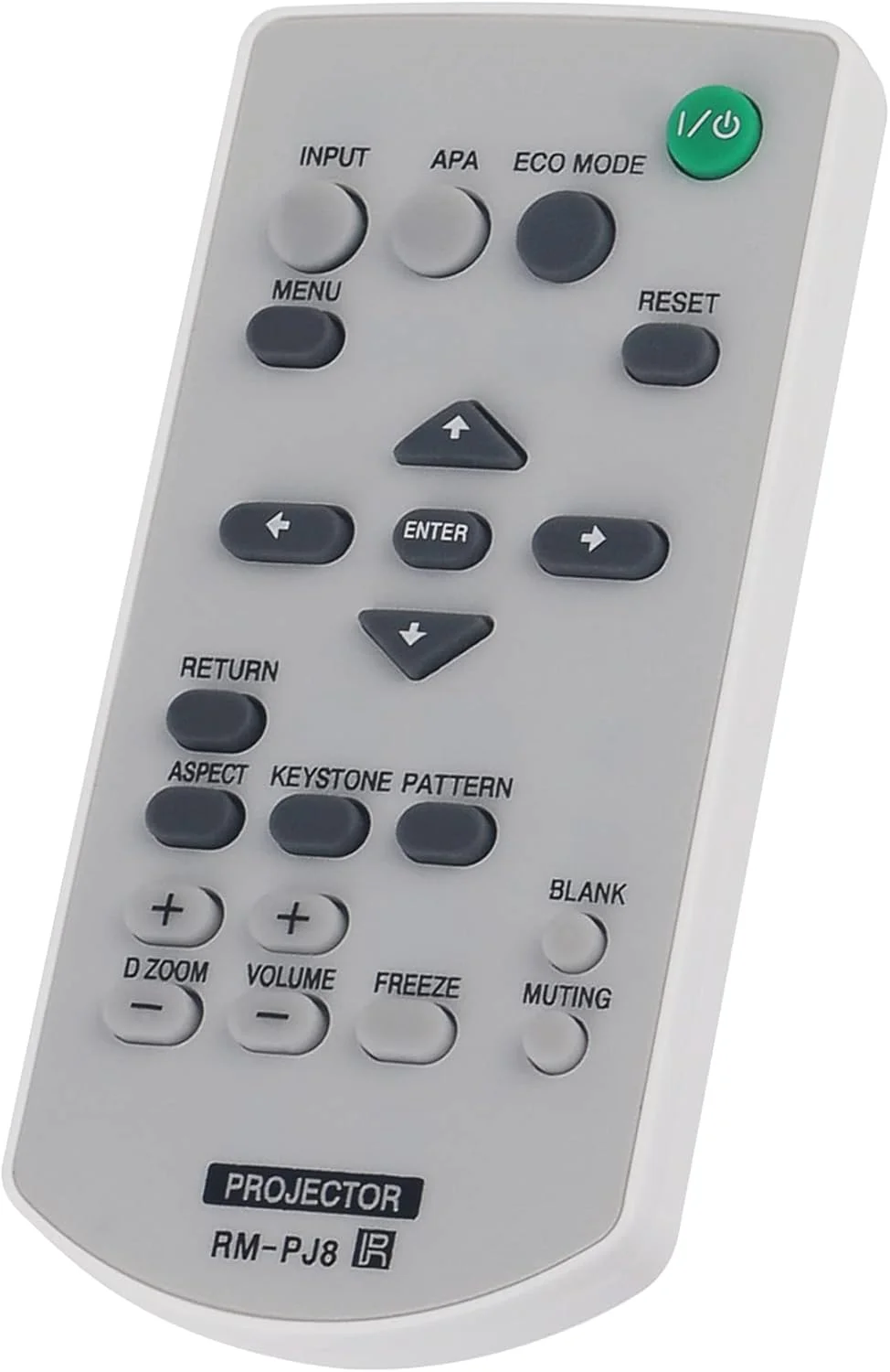 ریموت جایگزین Allimity RM-PJ8 سازگار با پروژکتورهای دیتا سونی مدل‌های VPL-DX221 VPL-DX271 VPL-DX241 VPL-DW241 VPL-DX140 VPL-DX120 VPL-DX100 VPL-DW120 VPL-DX145 VPL-DX125 VPL-DW125 VPL-DX146 VPL-DX126