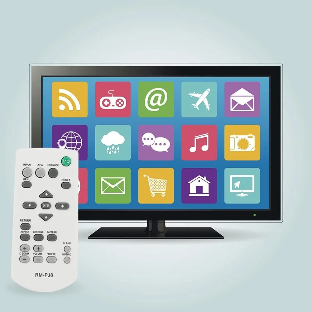 ریموت کنترل - ریموت کنترل جایگزین پروژکتور RM-PJ8 برای سونی RM-PJ5/PJ6/PJ10/PJ12/PJ1 لوازم جانبی کنترلر سوئیچ بی سیم