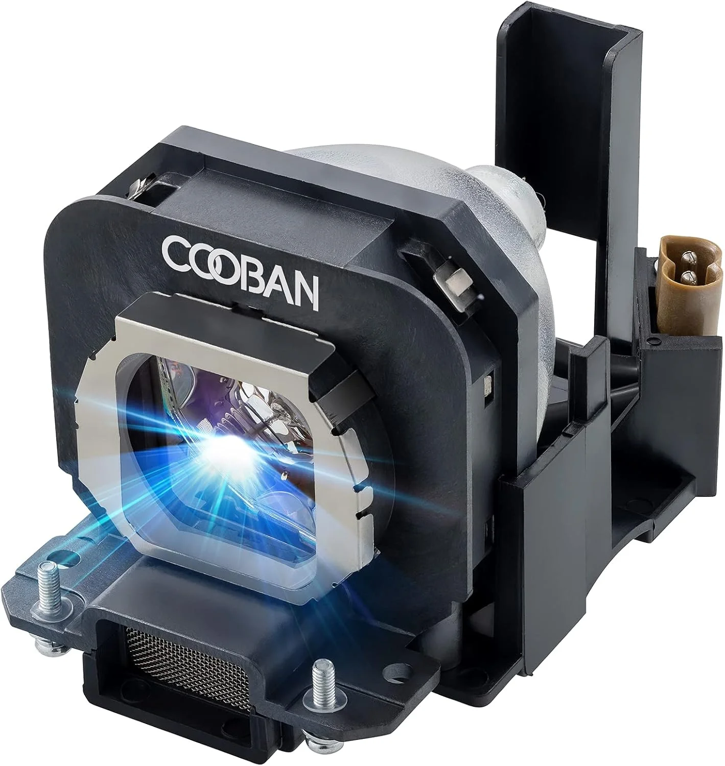 لامپ پروژکتور جایگزین COOBAN ET-LAX100 با محفظه برای پروژکتورهای پاناسونیک PT-AX200U PT-AX100 PT-AX100E PT-AX100U PT-AX200 PT-AX200E TH-AX100