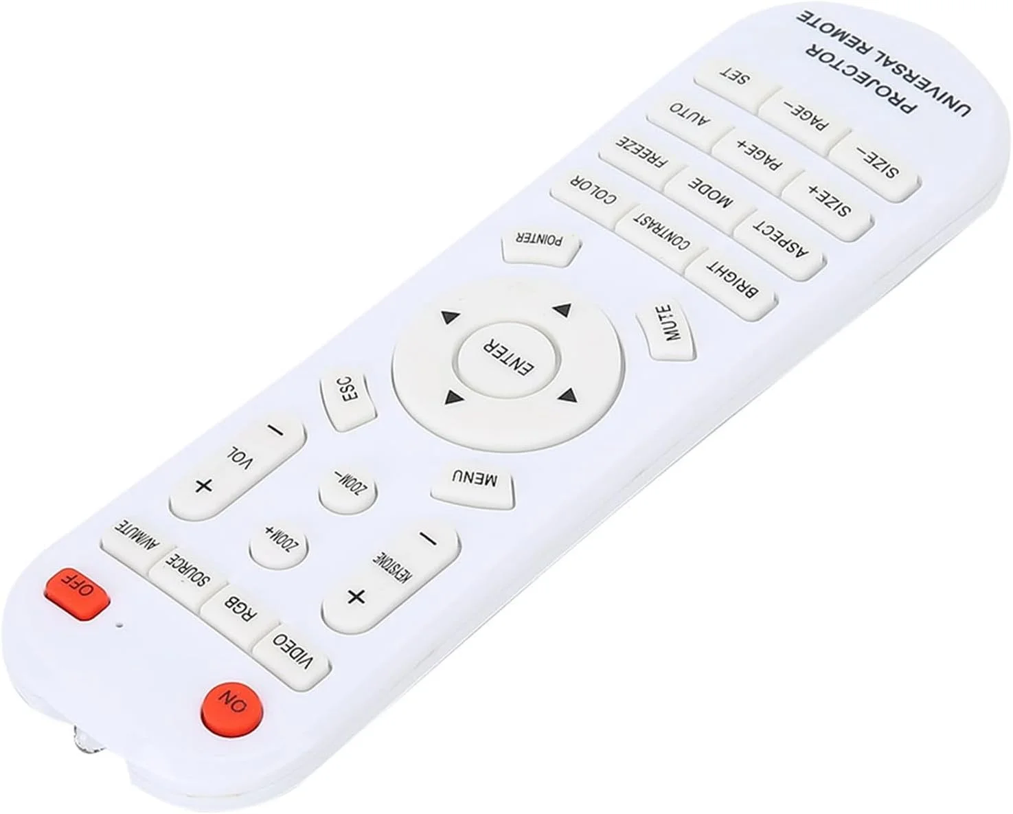 کنترل از راه دور پروژکتور DC 3V بادوام Cryfokt، ریموت پروژکتور ABS، برای کنترل از راه دور پروژکتور DC 3V بادوام Cryfokt، ریموت پروژکتور ABS، برای