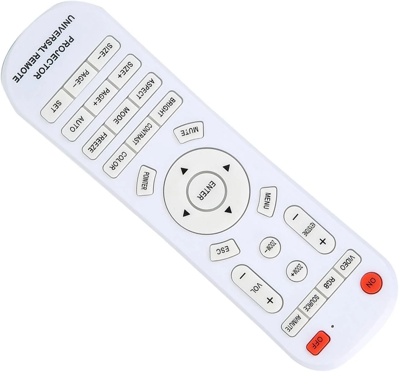 کنترل از راه دور پروژکتور DC 3V بادوام Cryfokt، ریموت پروژکتور ABS، برای کنترل از راه دور پروژکتور DC 3V بادوام Cryfokt، ریموت پروژکتور ABS، برای