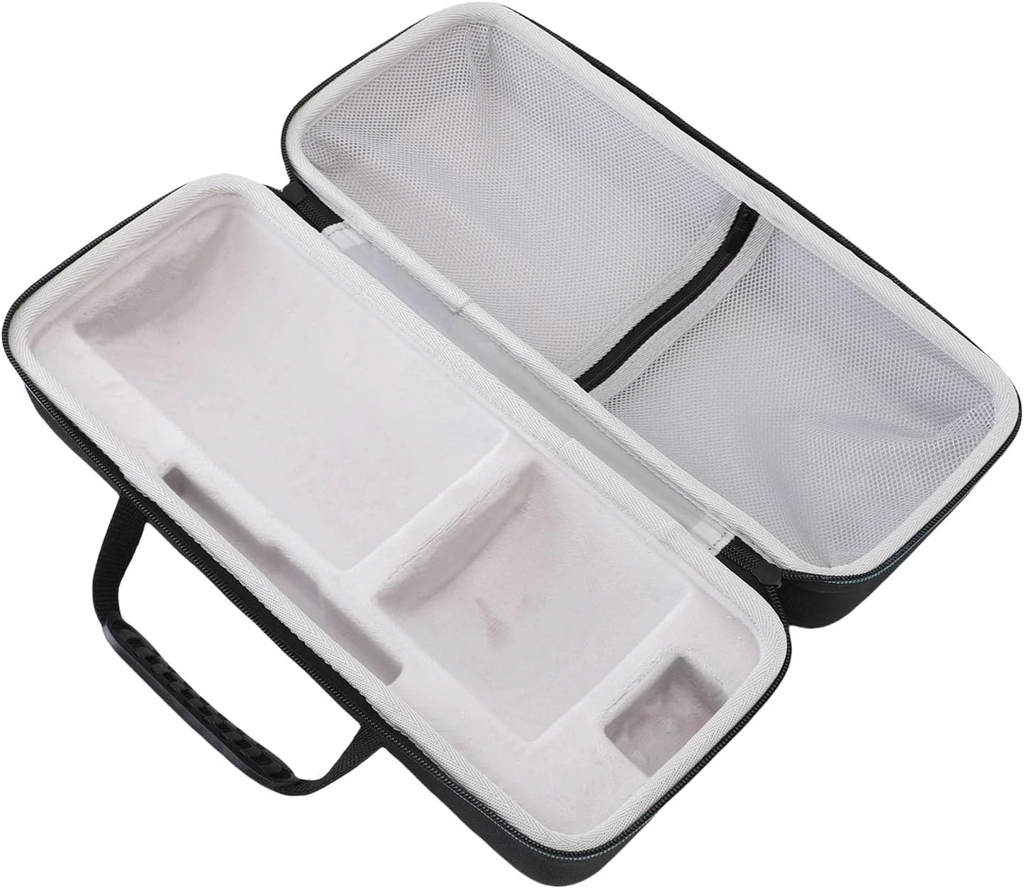 کیف حمل پروژکتور Cryfokt مناسب برای پروژکتور Pro HY320، کیف پروژکتور سخت EVA با جیب زیپ دار داخلی، کیف حمل مسافرتی قابل حمل