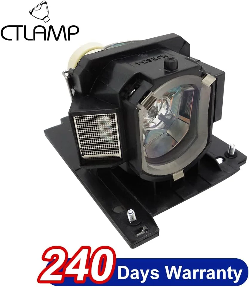 DT01021 / 456-8755J / 78-6972-0008-3 لامپ/پروژکتور جایگزین حرفه ای با محفظه سازگار با HITACHI CP-X2010 / CP-X2510 / CP-X2010N / CP-X2011 / CP-X2011N / CP-X2510N