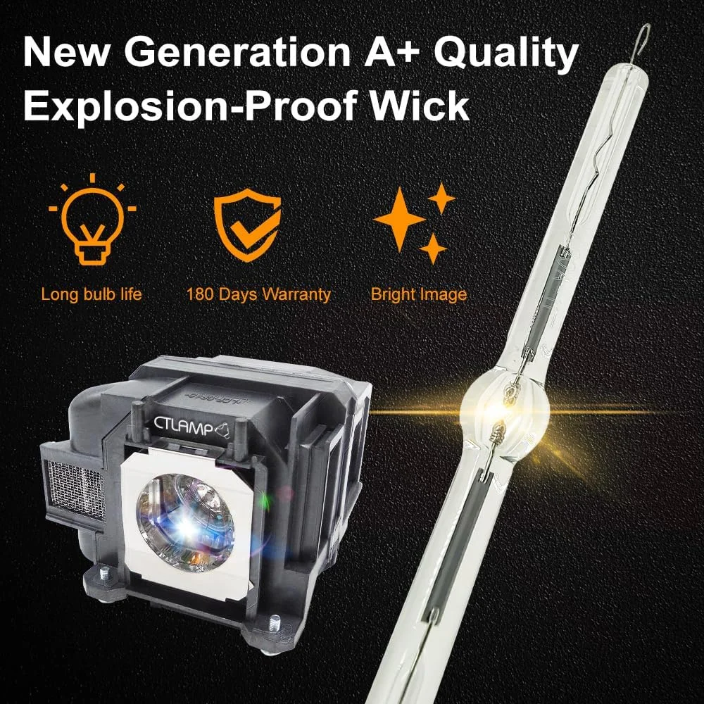 لامپ پروژکتور جایگزین DT00841 با محفظه برای HITACHI CP-X200 / CP-X205 / CP-X30 / CP-X300 / CP-X305