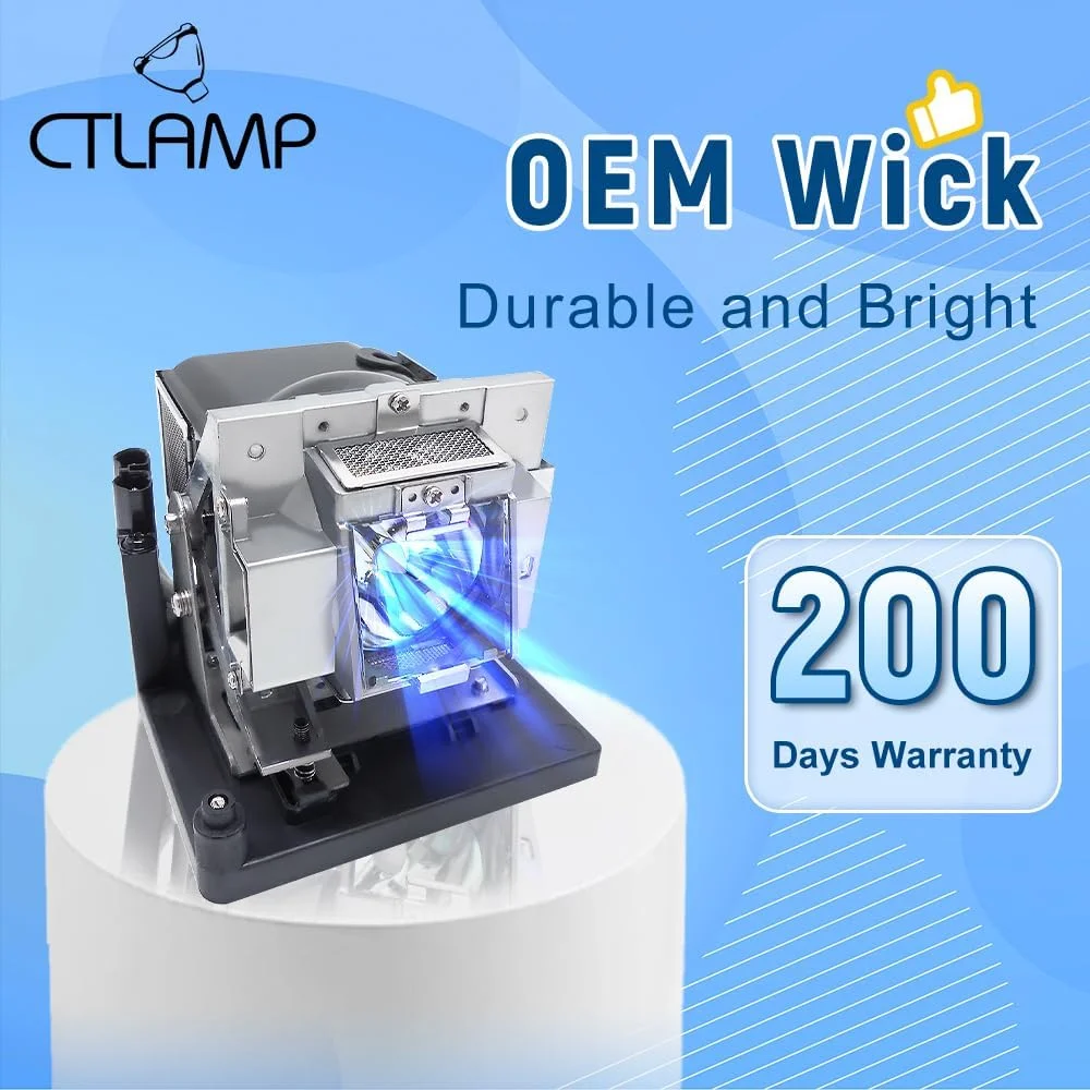 لامپ پروژکتور EST-P1-LAMP اصلی ESTP1 با لامپ OEM واقعی در داخل با محفظه سازگار با Promethean EST-P1