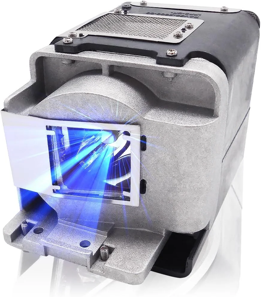 لامپ پروژکتور اصلی CTLAMP مدل VLT-HC3800LP / 499B056O20 با لامپ اصلی OEM و محفظه، سازگار با Mitsubishi HC3200 HC3800 HC3900 HC4000
