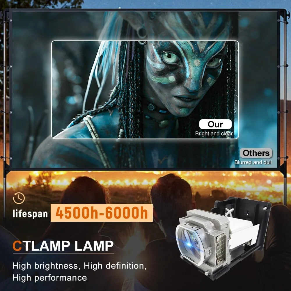 لامپ پروژکتور اصلی VLT-HC7000LP DLP/LCD با لامپ OEM و محفظه سازگار با Mitsubishi HC6500 / HC6500U / HC7000 / HC7000U لامپ پروژکتور اصلی VLT-HC7000LP DLP/LCD با لامپ OEM و محفظه سازگار با Mitsubishi HC6500 / HC6500U / HC7000 / HC7000U