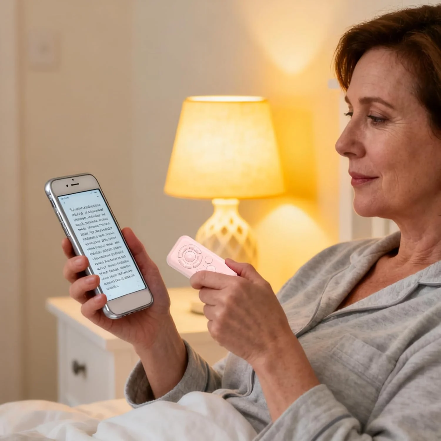 ریموت کنترل بی‌سیم - 9 دکمه هوشمند - ریموت مطالعه رمان - برای ارائه، عکاسی، مطالعه رمان، کنفرانس، تلفن، کلاس درس، پروژکتور مدرسه