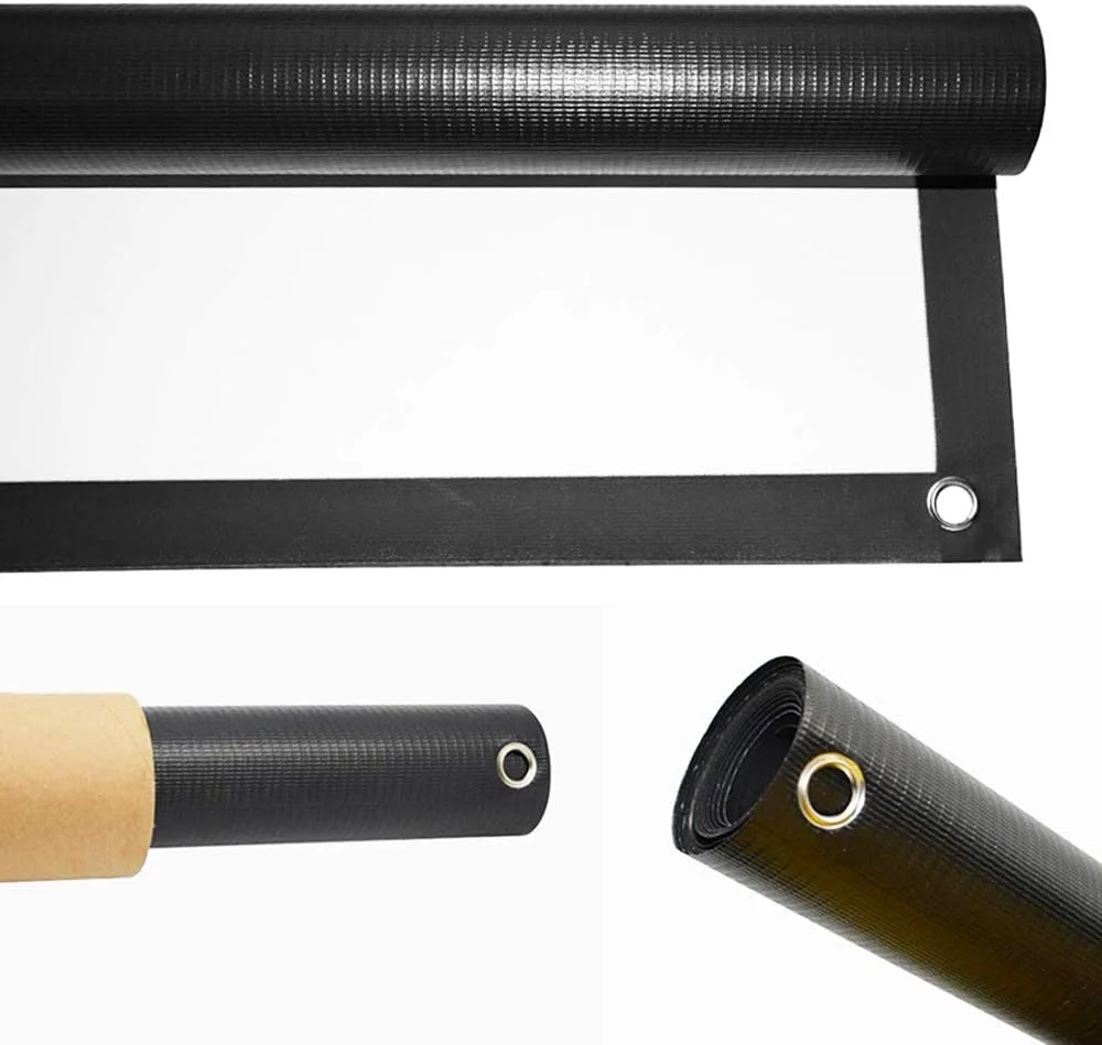 پرده نمایش پروژکتور 4K Wownect [84 اینچ] 16:9 پارچه PVC رول شونده پرده نمایش فول اچ دی برای فیلم های فضای باز، ارائه اداری، فیلم های سه بعدی، ورزش، پرده نمایش پروژکتور داخلی برای دیوار اتاق خواب