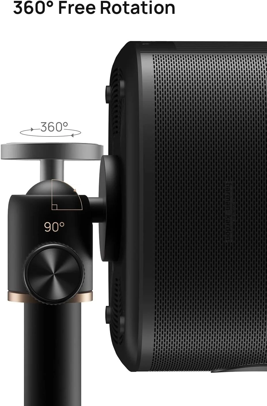 پایه زمینی پروژکتور XGIMI، سه پایه نگهدارنده پروژکتور Horizon/Horizon Pro/Halo/Halo Plus/MoGo Pro/MoGo Pro Plus/Elfin، چرخش آزاد 360 درجه، ارتفاع قابل تنظیم 19 یا 35 اینچ