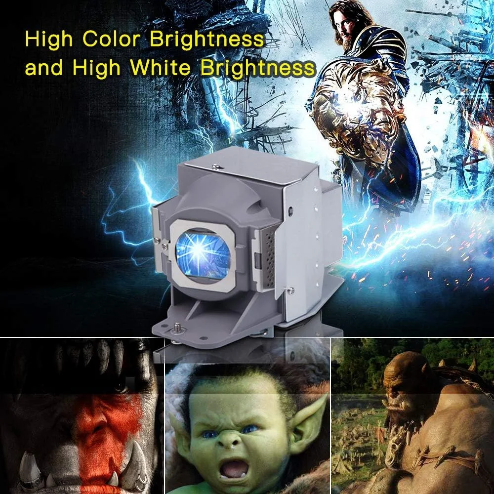 لامپ جایگزین پروژکتور XIM 5J.J7L05.001 با محفظه برای BENQ W1070/W1080ST