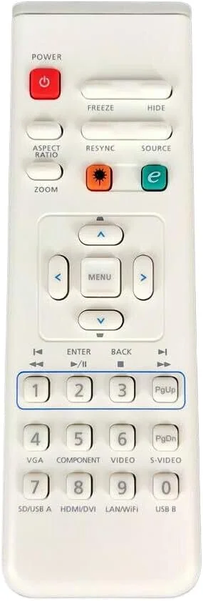 ریموت کنترل پروژکتور ایسر مدل PJ، کد A-26130