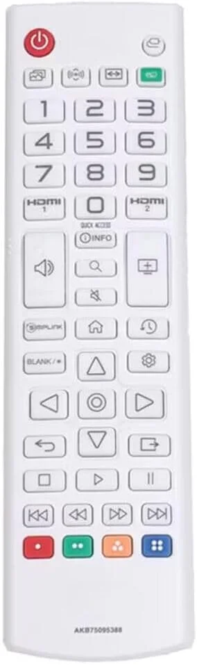 ریموت کنترل پروژکتور ال جی مدل AKB75095388 مناسب برای BF50NST BU50NST GRF510N