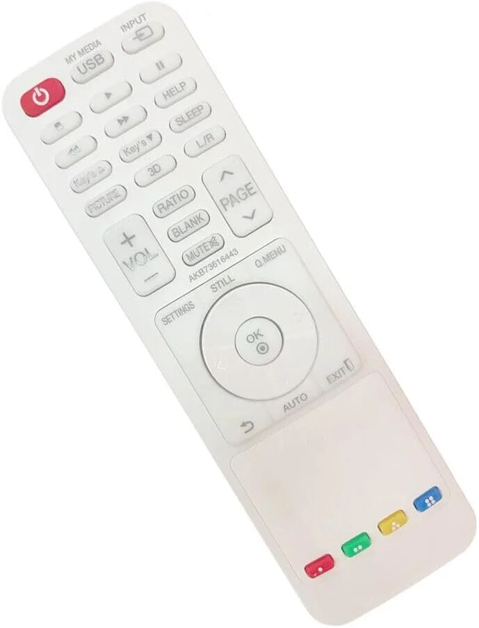 ریموت کنترل پروژکتور ال جی مدل AKB73616443، جایگزین مناسب برای AKB73616431 و AKB73616444