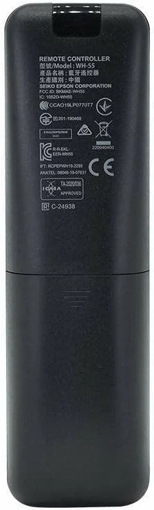 ریموت کنترل بلوتوثی پروژکتور XINFUTE مدل WH-55 WH-55B مناسب برای اپسون سیکو پروژکتور EF-100B/100W