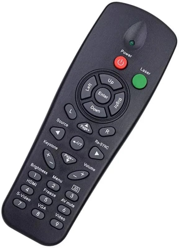 ریموت کنترل پروژکتور XINFUTE مناسب برای اپتما مدل های EX550 EX540 EX664 EX779P EX551 EX605ST