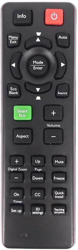 ریموت کنترل پروژکتور بنکیو مدل XINFUTE RC02 مناسب برای MS517 MX720 MW519 MS517F