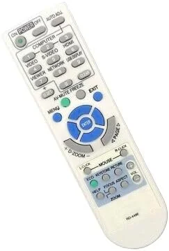 ریموت کنترل پروژکتور جایگزین مدل RD-448E مناسب برای پروژکتورهای NEC مدل M260W M260X M300W M300XS