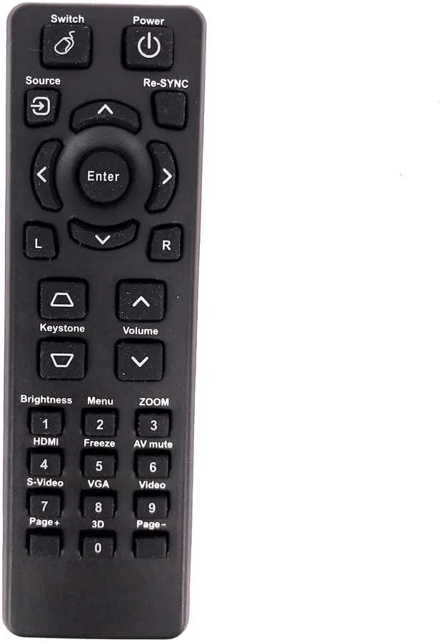 ریموت کنترل پروژکتور مدل XINFUTE UM-4 IECR03 مشکی