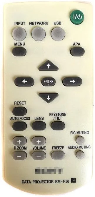 ریموت کنترل پروژکتور دیتا XINFUTE مدل RM-PJ6 مناسب برای پروژکتورهای سونی VPL-EX7 VPL-ES1 VPL-ES2 PJ2 ریموت کنترل پروژکتور دیتا XINFUTE مدل RM-PJ6 مناسب برای پروژکتورهای سونی VPL-EX7 VPL-ES1 VPL-ES2 PJ2
