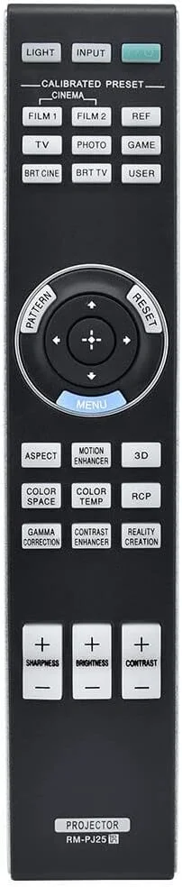 ریموت کنترل پروژکتور RM-PJ25 مناسب برای پروژکتورهای سونی مدل VPL-HW65 VPL-HW40ES VPL-HW40ES